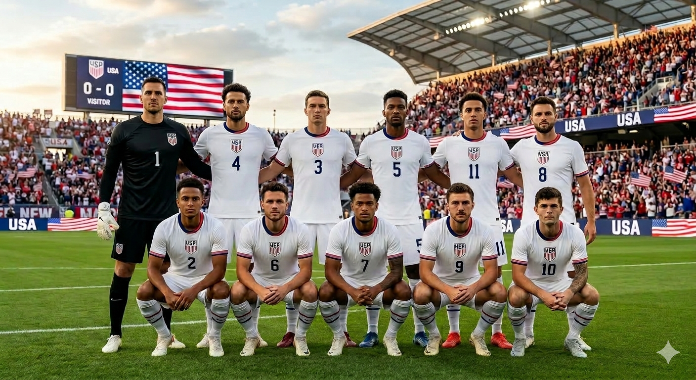 team photo for United States