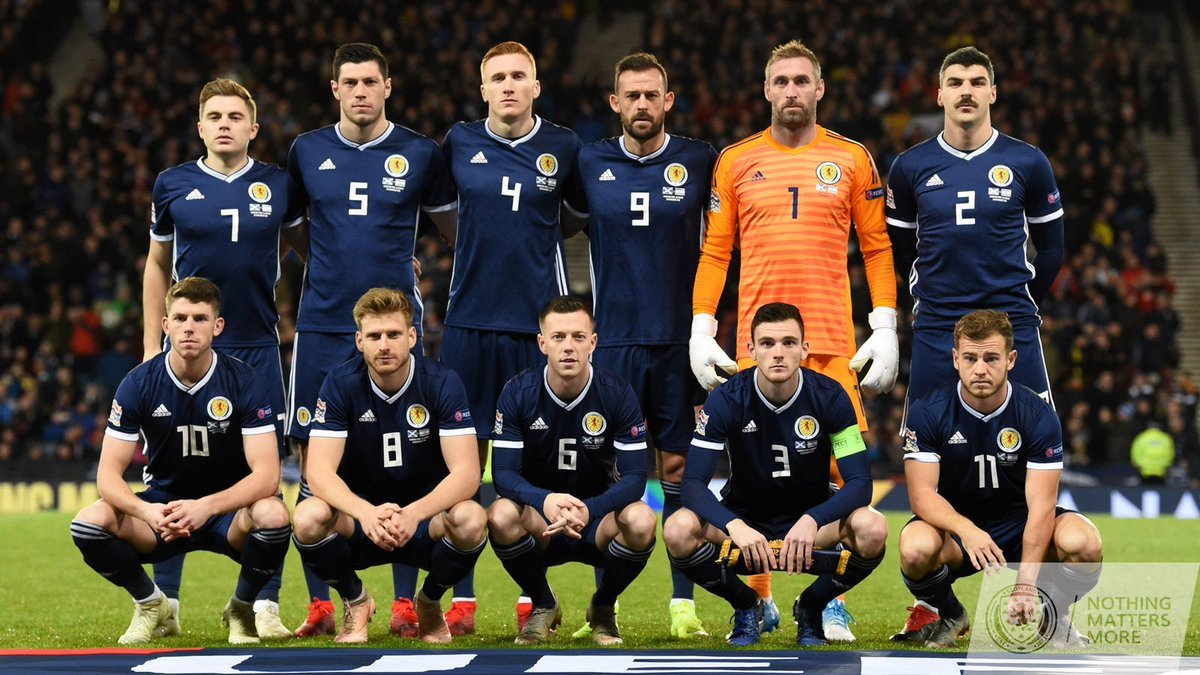 team photo for Scotland