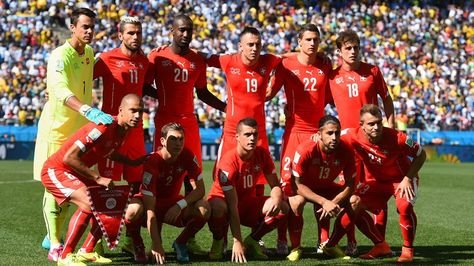 team photo for Switzerland